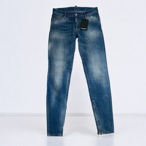 DSQUARED 2 Slim-fit stretch denim jeans size Eur 36
